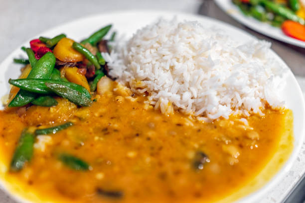 Yellow Dal with Rice for Weight Lose